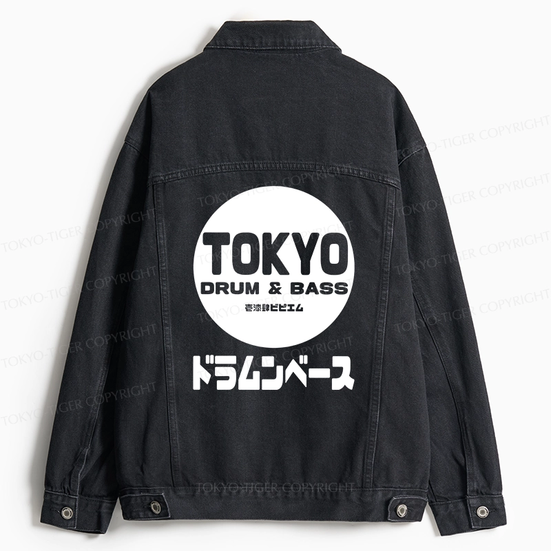 Tokyo-Tiger Tokyo DnB Japanese Jean Jacket