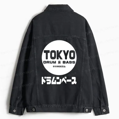 Tokyo-Tiger Tokyo DnB Japanese Jean Jacket