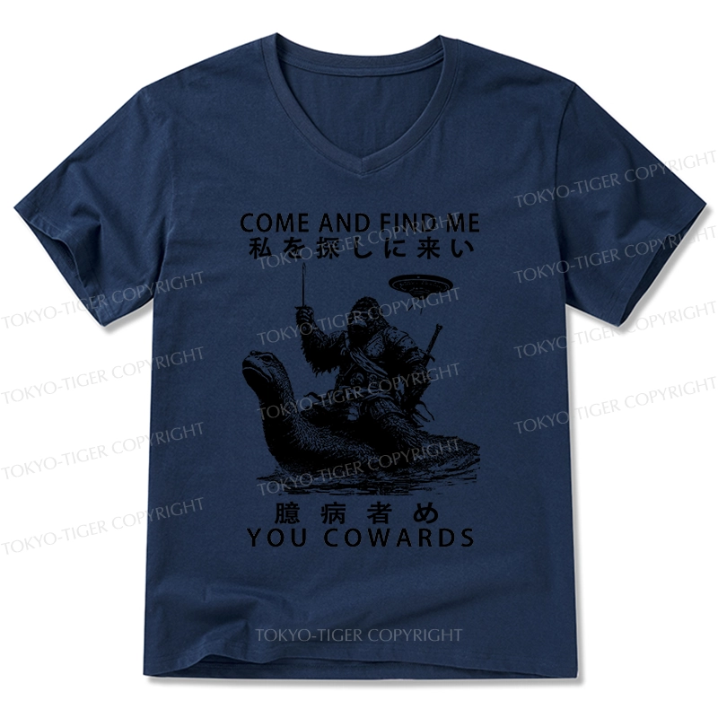 Tokyo-Tiger Can You Find Us V-Neck Classic T-Shirt