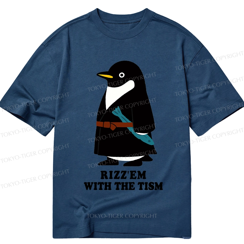 Tokyo-Tiger Rizz'Em With The Tism Classic T-Shirt