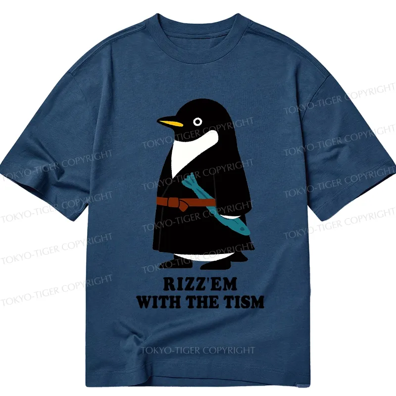 Tokyo-Tiger Rizz'Em With The Tism Classic T-Shirt