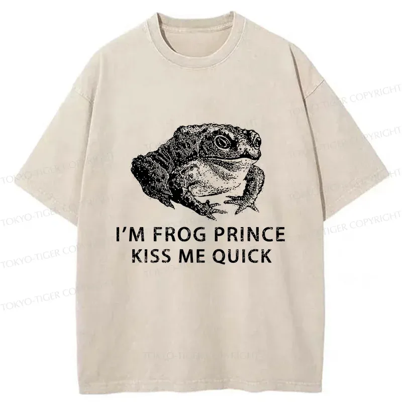 Tokyo-Tiger Real Frog Prince Washed T-Shirt