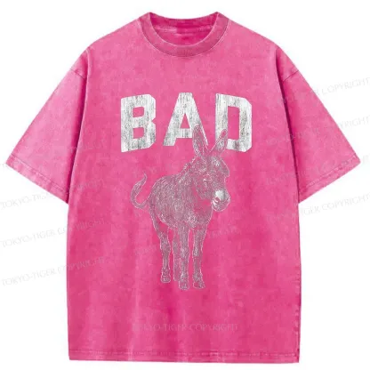 Tokyo-Tiger Bad Ass Washed T-Shirt