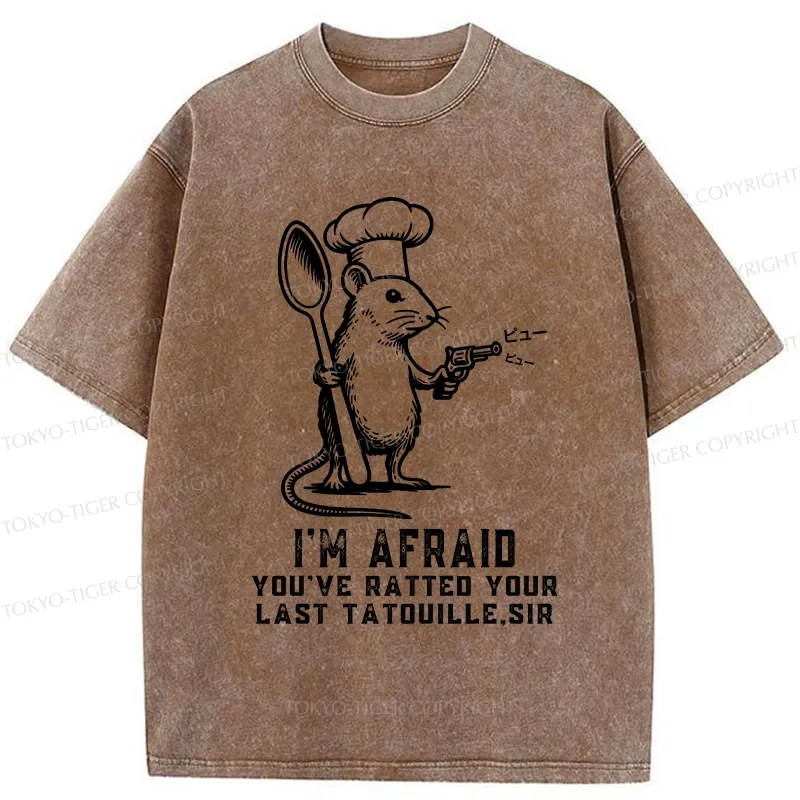 Tokyo-Tiger A Rat’s Warning Washed T-Shirt