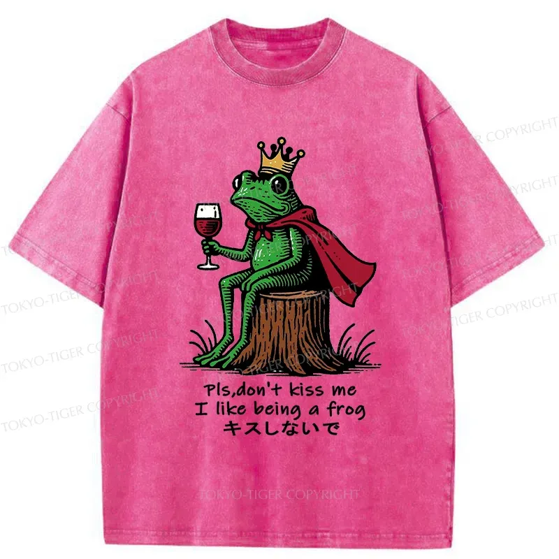 Tokyo-Tiger Just Want To Be A Frog Washed T-Shirt