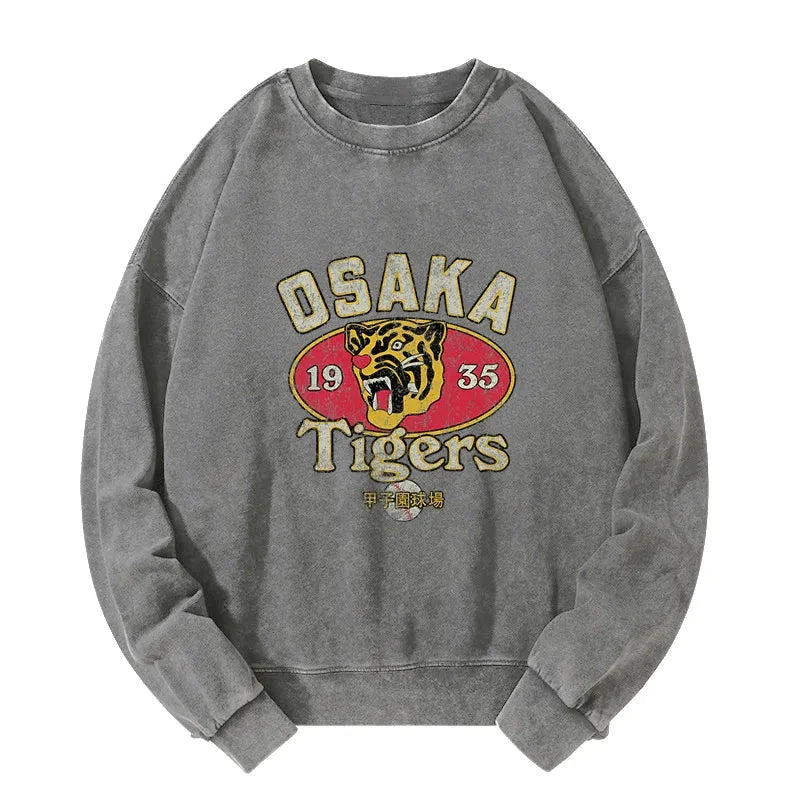 Tokyo-Tiger Osaka Tigers 1935 Washed Sweatshirt