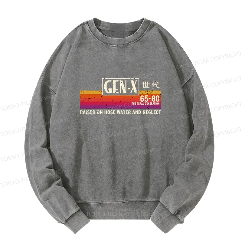 Tokyo-Tiger X Era Retro Washed Sweatshirt