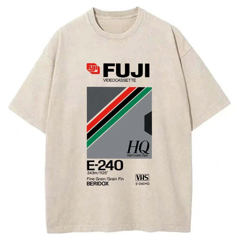 Tokyo-Tiger Retro VHS Tape Vaporwave Aesthetic Essential Washed T-Shirt Sale