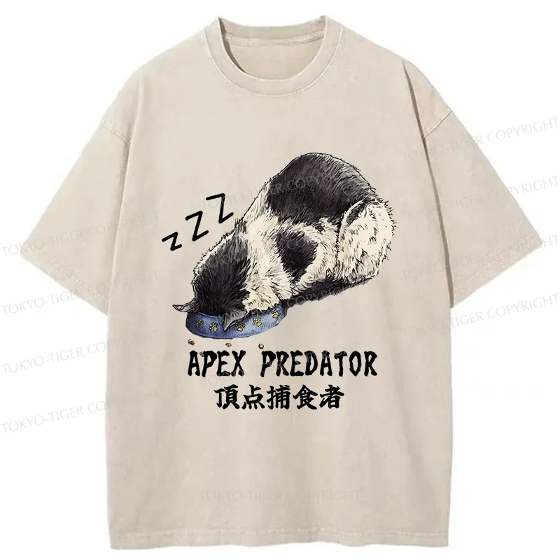 Tokyo-Tiger Apex Predator Washed T-Shirt