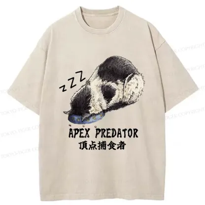 Tokyo-Tiger Apex Predator Washed T-Shirt