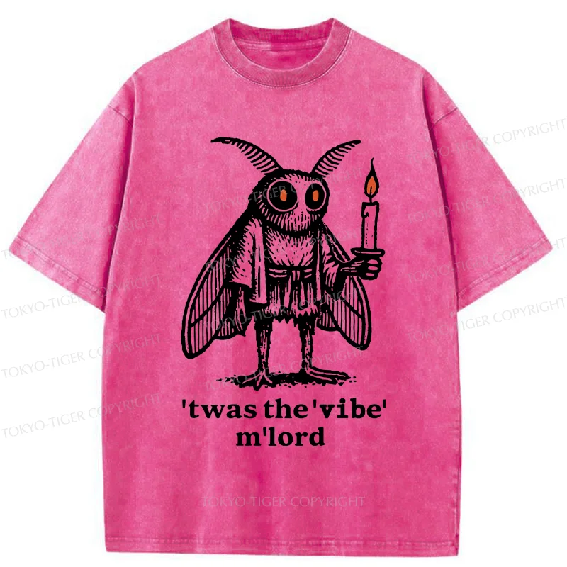 Tokyo-Tiger Japan Funny Mothman Washed T-Shirt