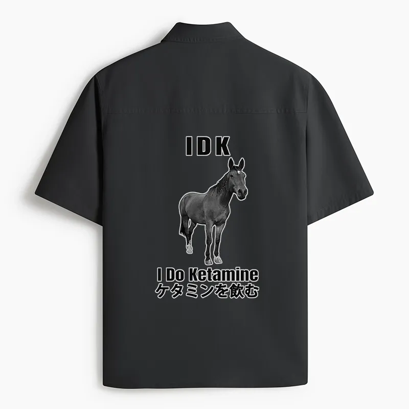 Tokyo-Tiger IDK I Do Ketamine Work Shirt