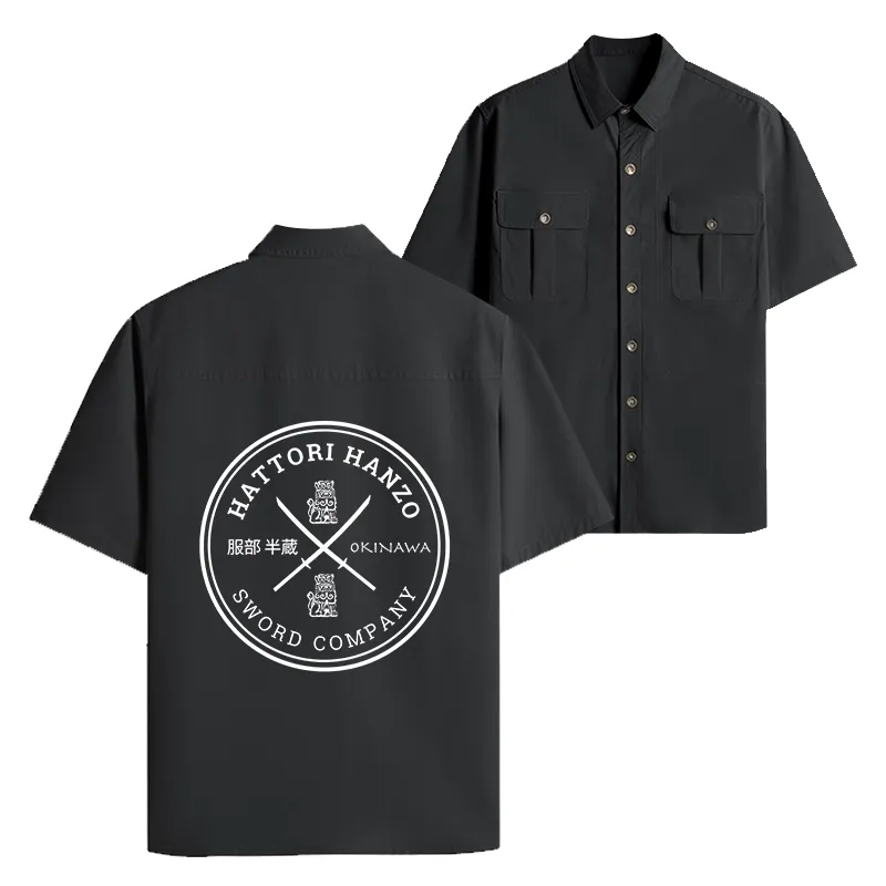 Tokyo-Tiger Hattori Hanzo Sword Company Work Shirt