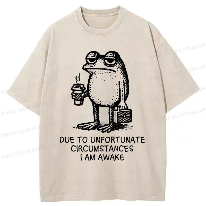 Tokyo-Tiger Decadent Frog Washed T-Shirt