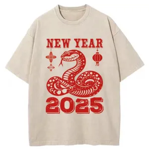 Image of Tokyo-Tiger New Year 2025 Washed T-Shirt