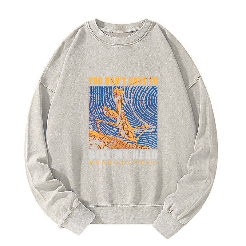Tokyo-Tiger You Don't Have To Washed Sweatshirt