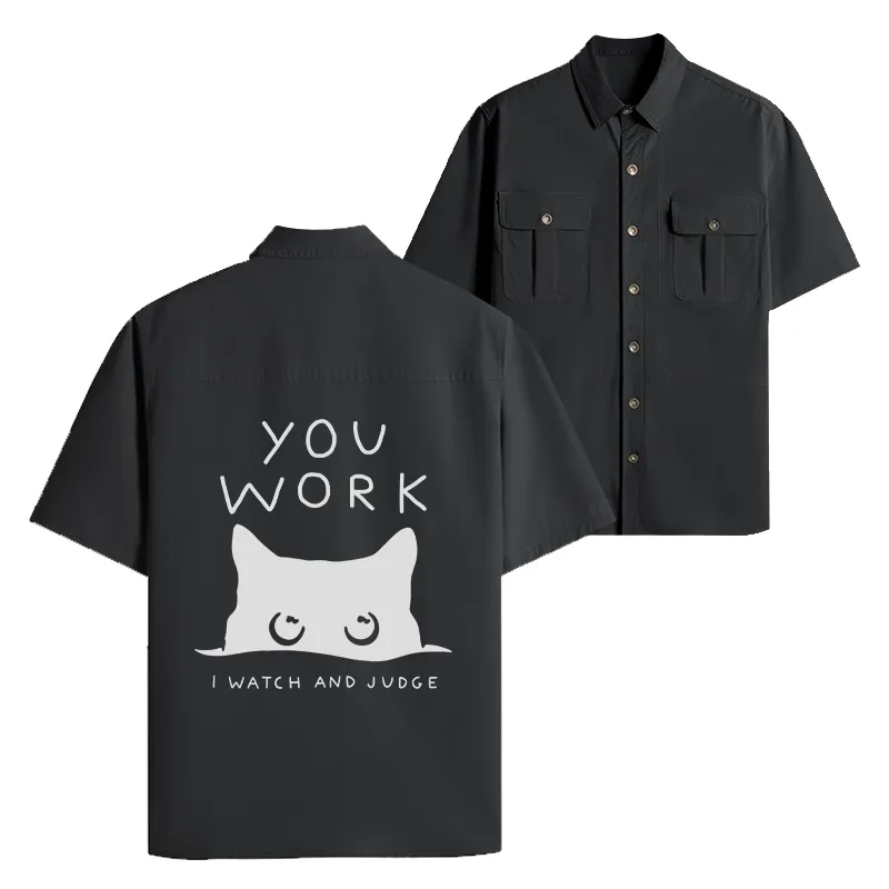 Tokyo-Tiger A Cat That Spies Work Shirt