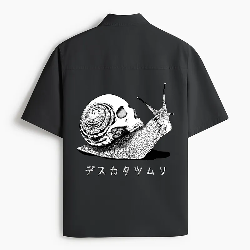 Tokyo-Tiger Death Snail Manga Work Shirt