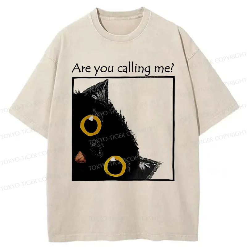 Tokyo-Tiger Silly Kitten Washed T-Shirt