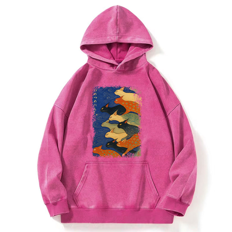 Tokyo-Tiger Claw-some Ninja Washed Hoodie