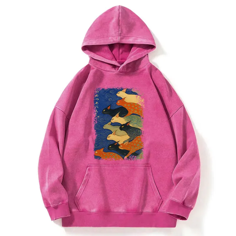 Tokyo-Tiger Claw-some Ninja Washed Hoodie