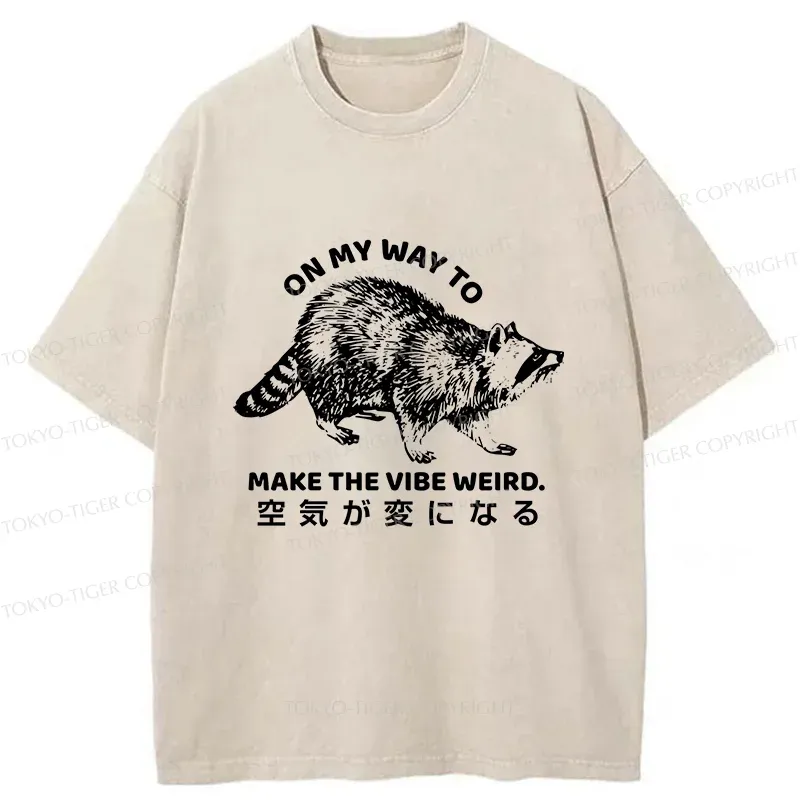 Tokyo-Tiger Become Embarrassing Washed T-Shirt Sale