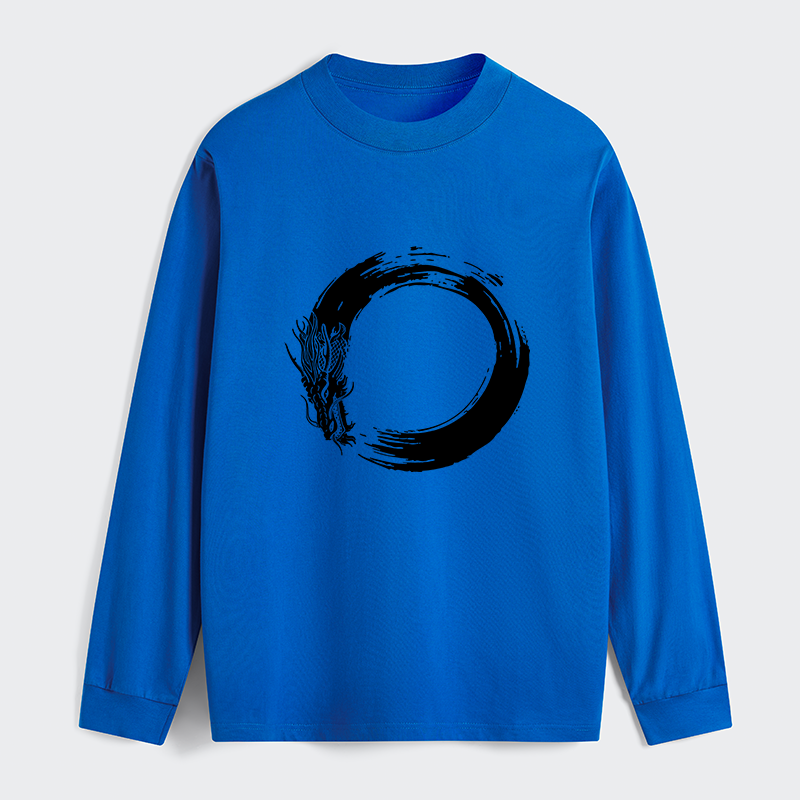 Tokyo-Tiger Dragon's Circle Classic Long Sleeve T-Shirt