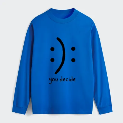 Tokyo-Tiger Laugh Or Sad Classic Long Sleeve T-Shirt