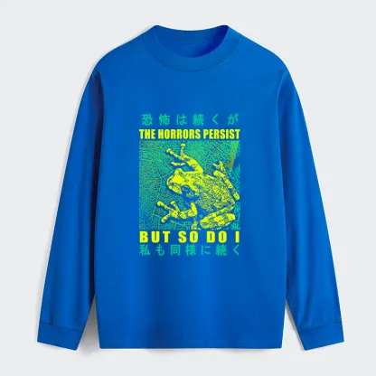 Tokyo-Tiger The Horrors Persist Forg Classic Long Sleeve T-Shirt