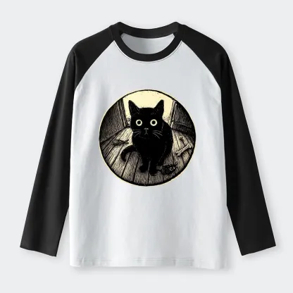 [Copy]Tokyo-Tiger More Spaghetti Less Upsetti Goose Raglan Long Sleeve T-shirt