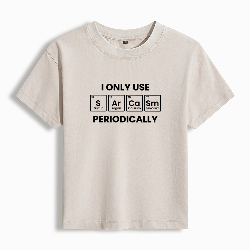 Tokyo-Tiger Interesting Chemical Elements Washed T-shirt