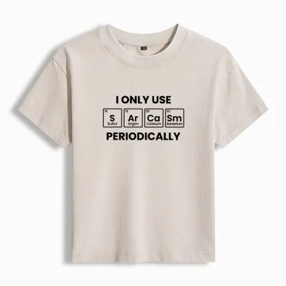 Tokyo-Tiger Interesting Chemical Elements Washed T-shirt