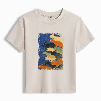 Tokyo-Tiger Claw-some Ninja Washed T-shirt