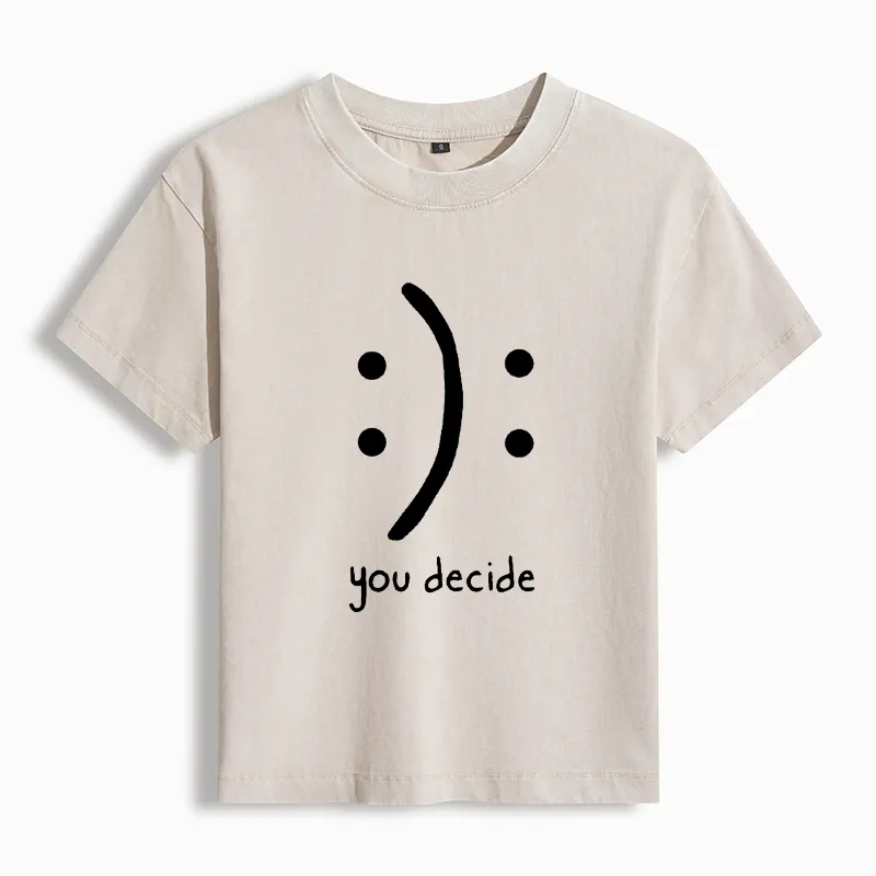 Tokyo-Tiger Laugh Or Sad Washed T-shirt