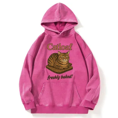 Tokyo-Tiger Japan Catloaf Washed Hoodie