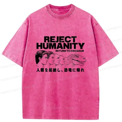 Tokyo-Tiger Return To Dinosaur Washed T-Shirt
