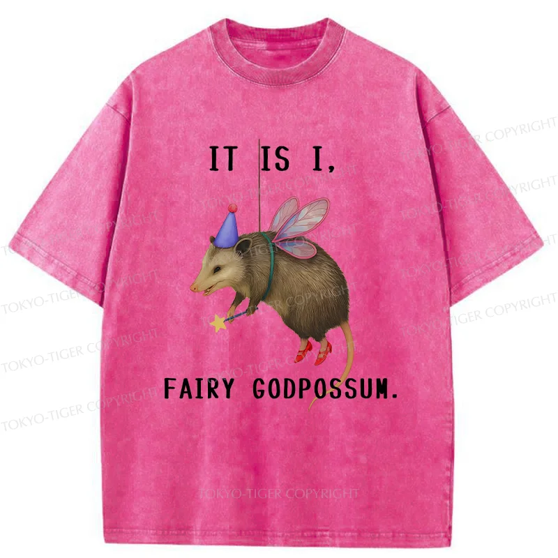 Tokyo-Tiger Fairy Possum Washed T-Shirt