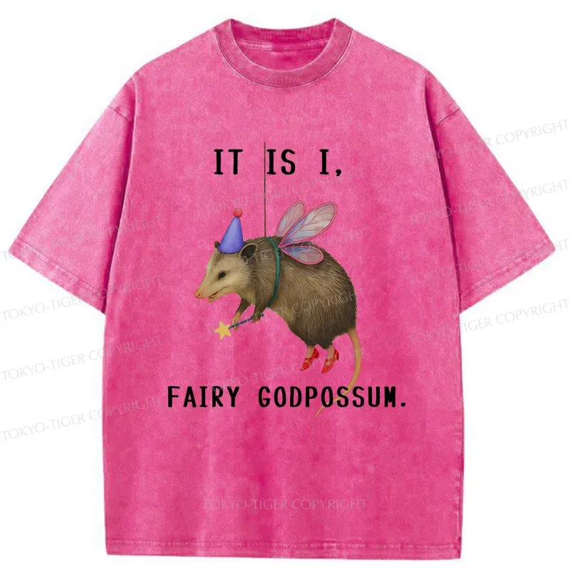 Tokyo-Tiger Fairy Possum Washed T-Shirt