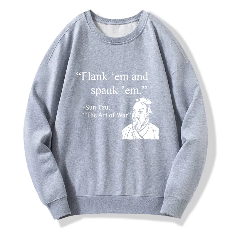 Tokyo-Tiger The Art Of War Funny Classic Sweatshirt