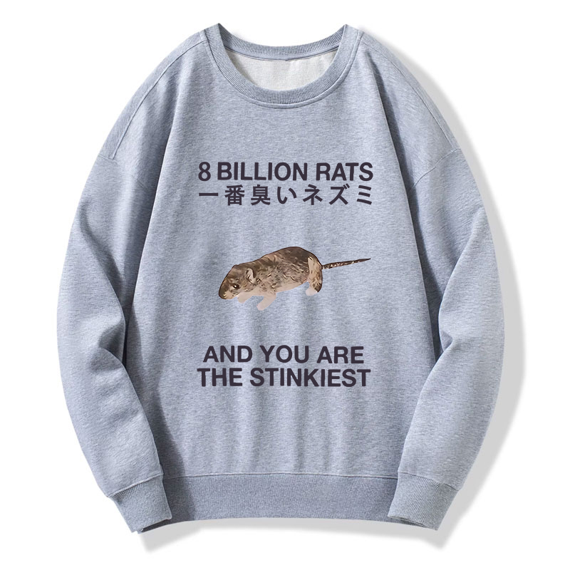 Tokyo-Tiger World's Stinkiest Rat Classic Sweatshirt