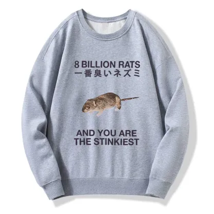 Tokyo-Tiger World's Stinkiest Rat Classic Sweatshirt