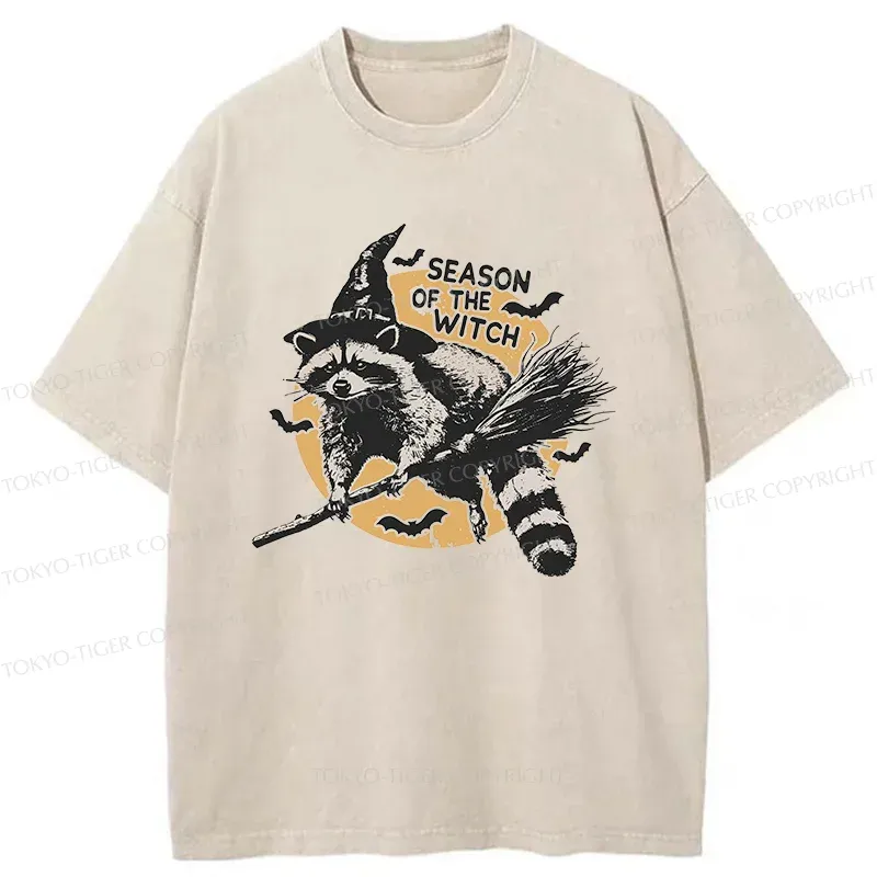 Tokyo-Tiger Magic Raccoon Washed T-Shirt Sale
