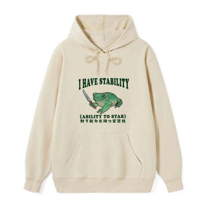 Tokyo-Tiger Mentally Stable Assassin Frog Classic Hoodie