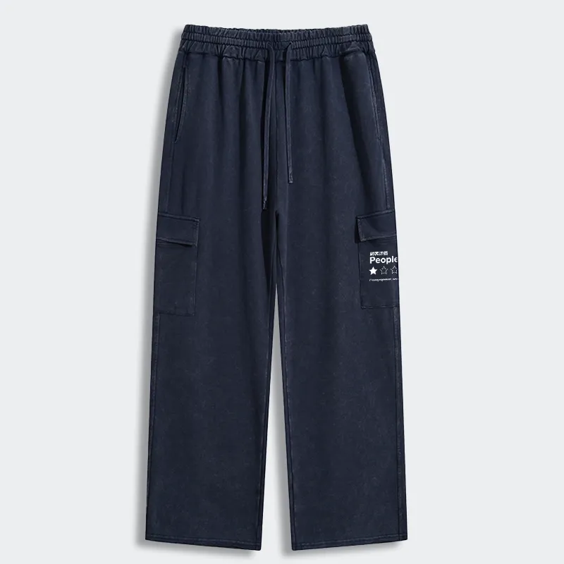 Tokyo-Tiger Evaluation People Washed Utility Sweatpants