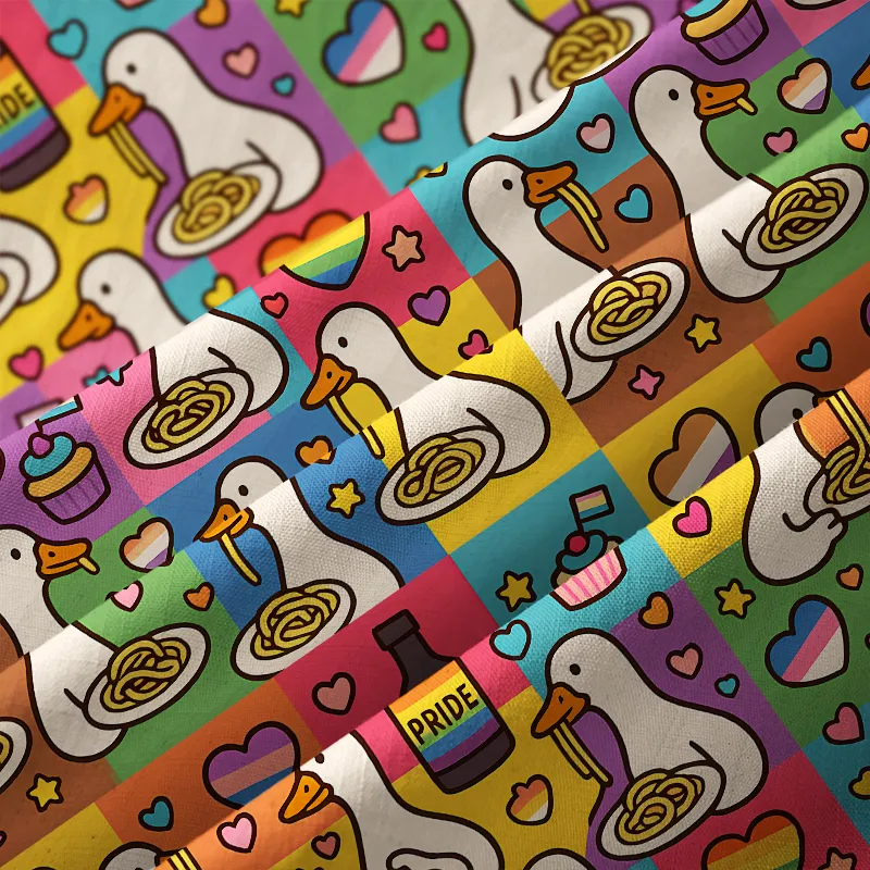 Tokyo-Tiger Pride japanese Goose Eat Spaghetti Aloha Hawaiian Shirt