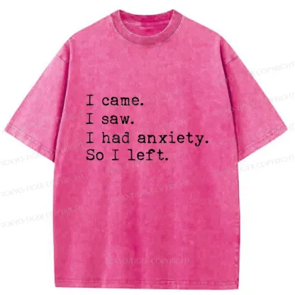 Tokyo-Tiger I'm Anxious Washed T-Shirt