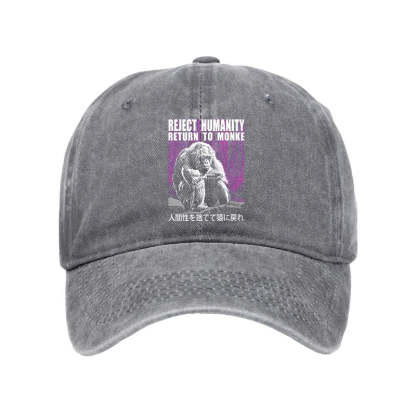 Tokyo-Tiger Reject Humanity Return To Monkey Washed Cap