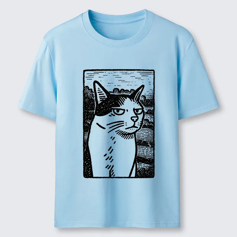 Tokyo-Tiger Cat's Hateful Eyes Classic T-Shirt