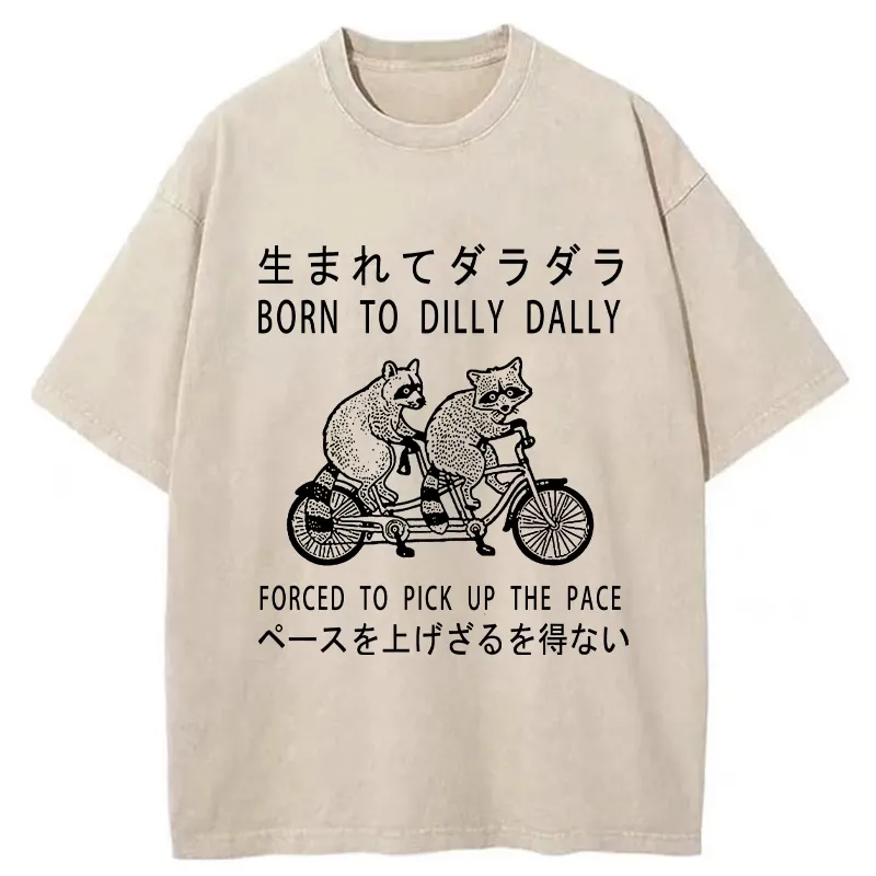 Tokyo-Tiger Born To Be Aimless Washed T-Shirt