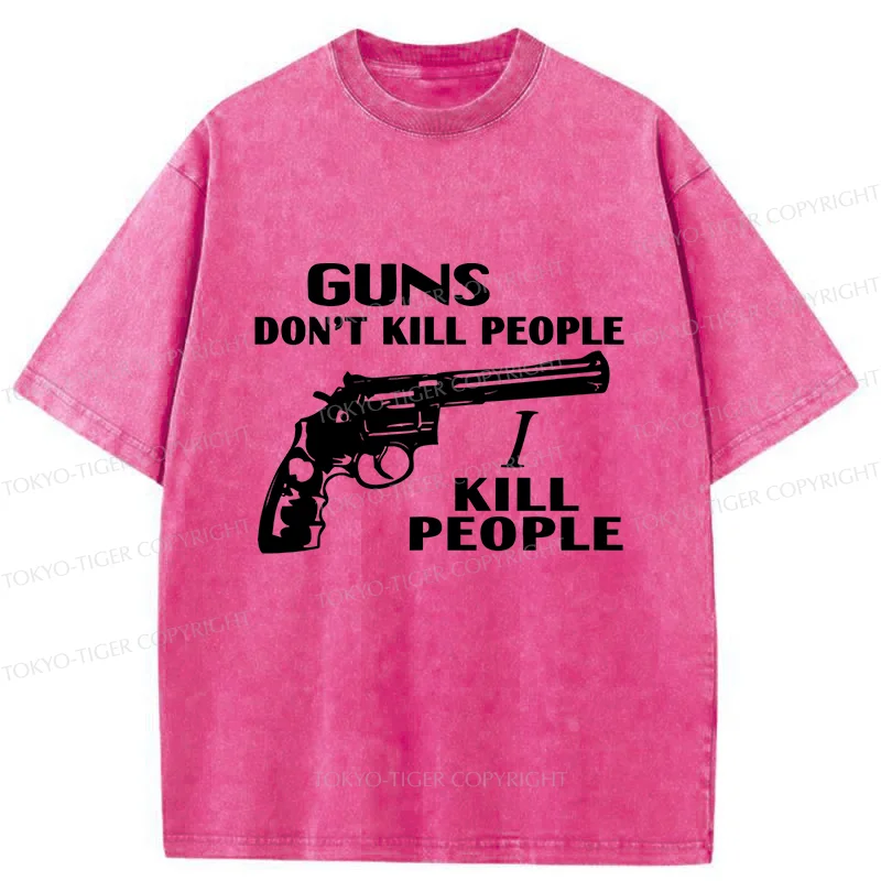 Tokyo-Tiger Weapons Are Not Original Sin Washed T-Shirt